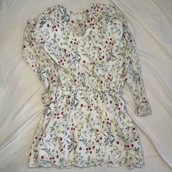 Capsule Collection By Juliette India Song April Floral Print Midi Dress Sz M - Picture 3 of 13